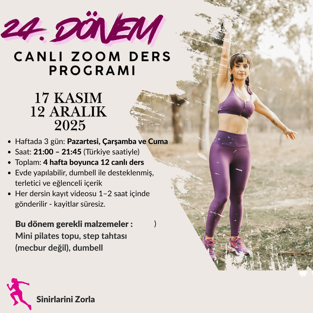 24. Dönem | Canlı Zoom Ders Programı (17 Kasım –  12 Aralık 2025)
