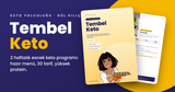 2 Hafta Tembel Ketojenik Beslenme Programi