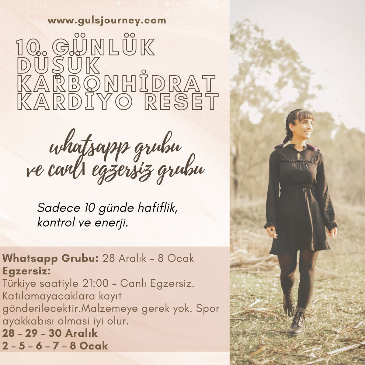 10 Günlük Beslenme + Kardiyo Reset Programı