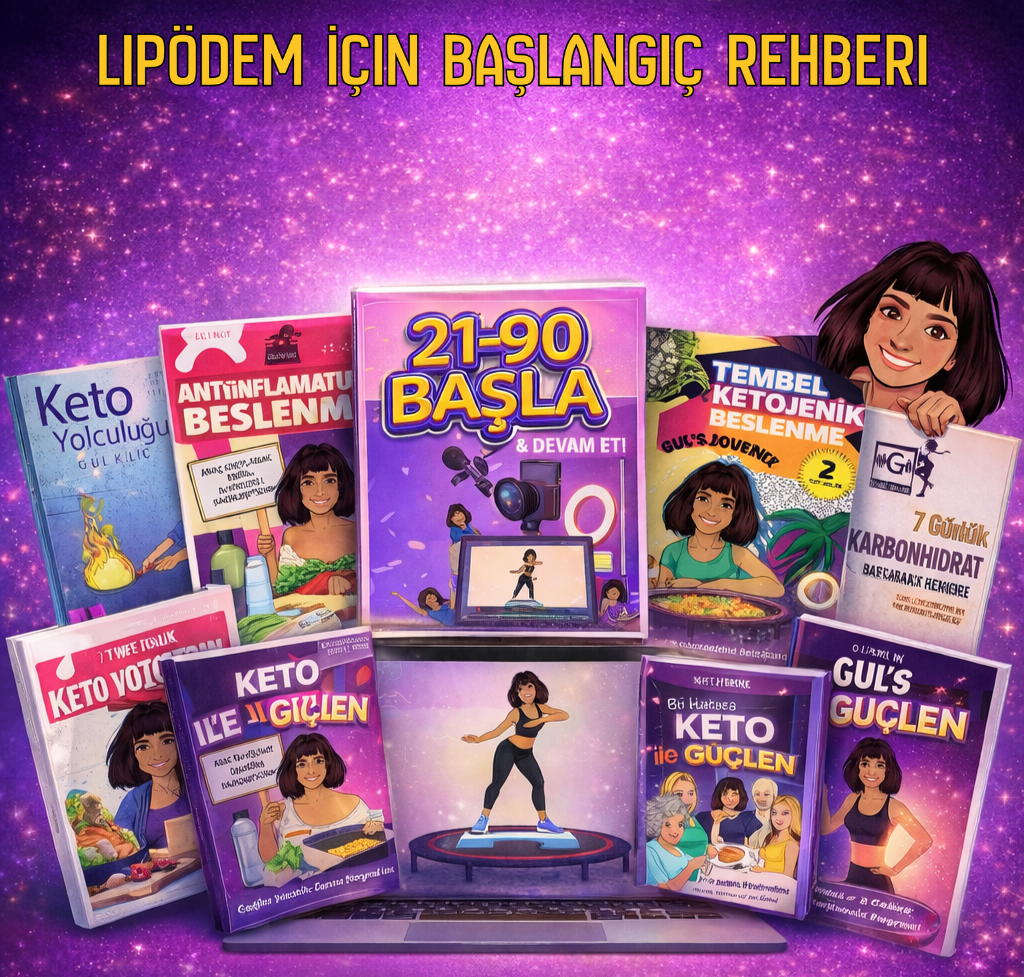 Lipödem İçin 8 Haftalık Beslenme ve Egzersiz Sistemi