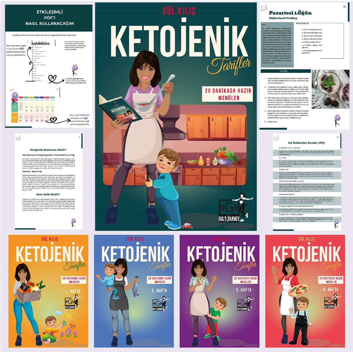 20 Dakikada Hazır Keto Menüler